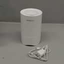 Small Air Purifier for Home Bedroom, Personal Desk Mini Air Purifier, Room Hepa Air Purifier Fresheners Cleaner for Dorm, Pets, Smoke, Desktop, Office (White)