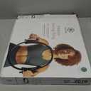 Gaiam Pilates Ring Fitness Circle - Lightweight & Durable Foam Padded Handles, Flexible Resistance Exercise Equipment for Toning Arms, Thighs/Legs & Core (15", Black)