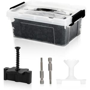 Upgraded 1250PCS Hidden Deck Fasteners for Composite Decking Boards  Universal Hidden Fasteners for Composite and Wood Decks