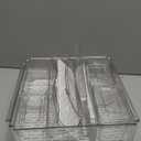 10-Pack Clear Fridge Organizer Bins with Lids, Stackable Refrigerator Storage Containers, BPA-Free with Drain Tray & Anti-Slip Base for Fruits, Veggies, Drinks