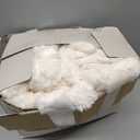 Heated Throw Blanket, Faux Fur Cozy Heating Blanket with Overheat Protection, 1/2/4/6/8 Hours Auto-Off 10 Heat Level, Machine Washable (50x60 Inches, Cream White)