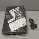 13 x 17Ft Extra Heavy Duty 12 Mil Thick Waterproof Green&Silver Tarp Cover Sheet & 6 Pcs Bungee Balls