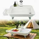 Portable Sink Hand Wash Station,Camping Sink, 19.66inch*16.52inch*6.1inch