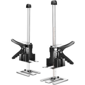 Auto Dynasty Labor-Saving Arm Jack, 15" Multifunctional Furniture Jacks, 10 Inches Lift Height 440LBS Load Bearing Furniture Lifter Tool Bed Jack for Windows, Doors, Drywall, Furniture Lifting (2PCS)