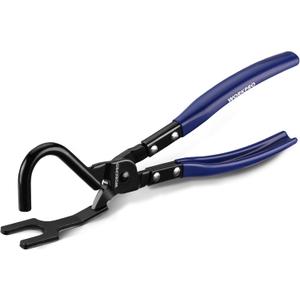 Workpro Exhaust Hanger Removal Tool Heavy-Duty Exhaust Hanger Pliers for Car & Truck Rubber Exhaust Hangers Muffler Hanger, Non-Slip Grip, Compatible with Most Domestic & Imported Exhaust Systems