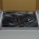 Leinuosen 120 Pack Plastic Spiral Binding Coils Kit Spirals Multi Size Coils for Binding Binder Combs Spines (1/4 Inch,Black)