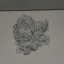 Handmade Aluminum Chainmail Bikini Dress  Medieval Chain Skirt & Shoulder Armor Set, Butted Rings, Festival & Cosplay Wear, Lightweight LARP Costume Outfit for Women