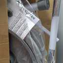 Medline Dark Gray 3-in-1 Folding Commode with Elongated Seat, Microban Treated - Portable, Adjustable, Durable - Ideal for Medical Patients