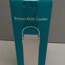 Xaproo 22oz Breast Milk Cooler Bottle, Breastmilk Cooler with 360 Cooling for 24 Hours, Portable Milk Chiller for Breastmilk with 2pcs Baby Bottles, Breast Milk Storage Bags for Baby, BPA-Free (Green)