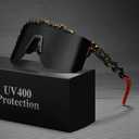 Two Sizes Polarized Sunglasses Cycling UV400 For Adults Youth Boys Girls Kids Men Women Outdoor Baseball Glasses (Ra1)