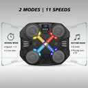 Music Boxing Machine Sport Toys for Kids and Adults,Wall Mounted Bluetooth Smart Punching Target,Training Pad Toy with Boxing Glove,Ideas Toys for Boys Girls Kids 3 4 5 6 7 8 9 10 11 12+ Years Old, Medium, Small
