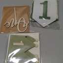 Wild One High Chair Banner For 1st Birthday Party Boy Decorations With Green Tassel Garland Crown Hat Cake Topper