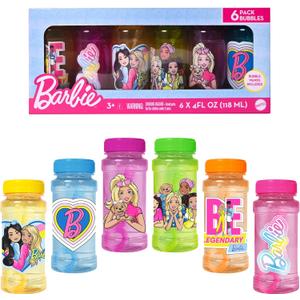 Barbie™ 6 Pack Bubble Solution Set