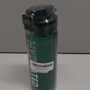 Water Bottle with Straw, 32oz Motivational Water Bottles with Time Marker to Drink, Tritan BPA Free, 1L Sports Water Bottle with Carry Strap LeakProof for Women Gym Fitness Outdoor (1 Pack) (Lakeshore Green)