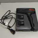 TREZORO Professional Blow Dryer for Women  Ionic Hair Dryer 2000W for Salon & Personal Use  Powerful, Fast & Quiet Drying for Curly Hair, Unwanted Frizz  Design for Travel  8.2ft Cord  Black (Premium Jet Black)