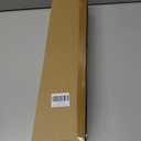 Curtain Rods for Windows 32-120 Inch, 1 Inch Adjustable White Curtain Rod Set with Brackets, Easy Install
