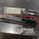 HAMRVL Black LED Recessed Lighting Kit - 6 PCS 16-Inch 3000k Dimmable Warm White LED Lights with Touch Switch, Wall Panel Light for Wood Slat Wall Panels, Headboards, Stairs, Under Cabinet, Home Decor