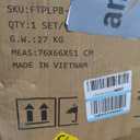 YITAHOME 7 Pieces Patio Furniture, Sectional Sofa PE Rattan Wicker Conversation Set Outside Couch with Table and Cushions for Porch Garden Backyard Balcony (Beige+black)