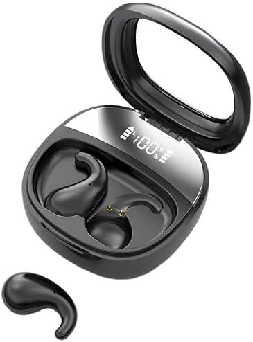Costnzo Sleep Earbuds for Side Sleepers - Noise Cancelling Headphones with Sleep Mode, Non-in Ear Design for Pain-Free All Night Comfort (Black)