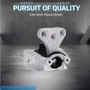 Engine and Transmission Mount Kit Compatible with 2006-2011 Honda Civic L4 1.8L Front & Rear Engine Motor Mount A4530 A4546 A4543 A4534