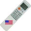 Replacement Remote Control for Mitsubishi MSZ-GE15NA MSZ-GE18NA MSZ-GE24NA MSY-GE09NA MSY-GE12NA MSY-GE15NA MSY-GE18NA MSY-GE24NA MSY-GE09NA-8 MSY-GE12NA-8 Air Conditioner