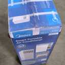 Midea 8,500 BTU ASHRAE (5,000 BTU SACC) Portable Air Conditioner, Smart Control, Cools up to 150 Sq. Ft., with Dehumidifier & Fan mode, Easy- to-use Remote Control & Window Installation Kit Included