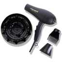 CURLSMITH Defrizzion Hair Dryer, for Curly Hair, with Extra Large 8" Diffuser for Fast Drying, 2 Speeds, 3 Heat Settings, Sustained Cool Setting with Minimal Heat Impact