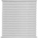 NOVINO RV Blinds Shades for Camper Window,RV Pleated Shades Camper Blinds for Travel Trailers Motorhome Motor Coach-26 W x 38" L,Gray