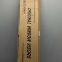 Window Visors Rain Guards fits 2024 2025 Toyota Tacoma Double Cab, Out-Channel Window Wind Deflectors Vent Shades Accessories, Dark Smoke 4 Pcs