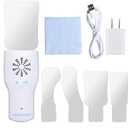 US Stock Occlusal Mirror Orthodontic LED Fog-Free Photo Mirror Stainless Steel Observation Mirror