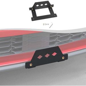 Front License Plate Holder Bracket Compatible with Ford Mustang 2024-2026+