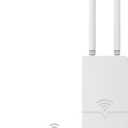 Outdoor Starlink WiFi Extender for Starlink Gen 3 Router, Starlink Signal/WiFi Repeater, IP65 Waterproof, Up to 56 Devices for Farm/Yard/RV/Campsite, 2.4G 574Mbps + 5.8G 1224Mbps (Grey)