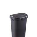 Rubbermaid Touch Top Lid Trash Can for Home, Kitchen, and Bathroom Garbage,