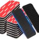 Heavy Duty Hook and Loop Strips with Super Adhesive, Heat-Resistant & Waterproof, Car Outdoor Indoor Use (12.8in*16Pcs)