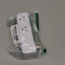 Surge Protector Outlet Extender - with Rotating Plug, 6 AC Multi Plug Outlet with 4 USB Ports (2 USB C), 1800J Wall Charger, 3-Sided Power Strip with Spaced Outlet Splitter for Home, Office, Travel (White)