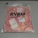 KYKU Funky Hawaiian Shirt for Men Palm Beach Shirts Tropical Vacation Clothes (3X-Large, Abstract Pattern)