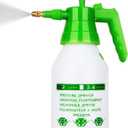 Garden Pump Sprayer,68oz/34oz Hand-held Pressure Sprayer Bottle for Lawn with Safety Value&Adjustable Nozzle, for Watering,Spraying Weeds,Home Cleaning and Car Washing,0.5 Gallon (Green)