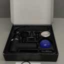 Massage Gun with Detachable Extension Handle for Deep Tissue Muscle Massage  Handheld Back & Shoulder Percussion Heated Massager for Men & Women. Professional Pain Relief Massage Tool.