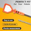 2 x Engine Oil Level Dipstick Indicator Compatible for Honda Civic 2001-2005 2&4 Door Replace Fluid Oil Indicator Stick 15650-PLM-004