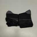 6 Pairs Plantar Fasciitis Socks for Men & Women, Ankle Brace Compression Socks with Arch Support for Achilles Tendonitis, Heel Pain, Swelling & Arthritis Relief, Black, X-Large