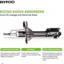 SCITOO Front Shocks Pair 2001-2005 for Chrysler Sebring