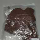 Bluetime Women Flowy Midi Skirt Summer Beach Pleated Elastic High Waisted A Line Tiered Skirt Size L