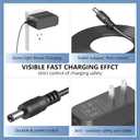26.5V Charger for Vacuum Cleaner Replacement for VICEASE A27 and Honiture Clean P7 Pro 22.2V / 21.6V Lithium Ion Battery Cordless Stick Vacuum Cleaner Charger Adapter