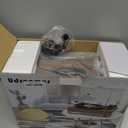 Vinyl Record Player with Upgraded Speakers Bluetooth Turntable Support USB AUX-in Headphone RCA Line-Out Auto-Stop 3 Speed Belt-Driven Vintage Portable Vinyl Player Mirror Design