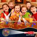 Thanksgiving Party Favors for Kids, 35Pcs Turkey Light Up Finger Lights Toys Bulk Goodie Bag Pinata Fillers Treats Glow in the Dark Gifts Fall Thanksgiving Party Supplies Classroom Prizes Party Decor