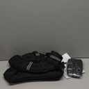 Weighted Vest Women with Pocket, SGS Certified Weighted Vest for Men, 5 10 15 20 25 30 lb Weight Vest with Reflective Strips Adjustable Buckle Straps for Walking Running Strength Training Cardio Workout (Black)