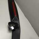 MUTUSAISI Universal Rear Window Roof Spoiler Drilling Installation Wing Compatible with Most Hatchback/ SUV/ Wagon/ Minivan (with LED Light)