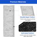 Filter D Cartridges Replacement for Imagitarium Aquarium Fish Tank Filter, Aquarium Coconut Carbon Cartridge Filter Compatible with Imagitarium Aquariums Type D Filter Cartridges 4 Pack