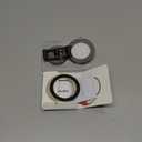 Syncwire Fits MagSafe Car Mount for Car Dash&Tesla Screen[All-Metal] Magnetic Phone Holder, [Flexible Three-axis]360 Rotation Car Mount Strong Magnets Car Phone Holder for iPhone 17 16 15 14 Pro Max (Titanium Black)