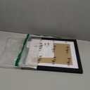 BOJIN 10x12 Picture Frames Black, Solid Wood Display Pictures 8x10 with Mat or 10x12 Without Mat, Table Top Home Decoration or Wall Hanging Photo Frame